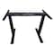 Uncaged Ergonomics Rise Up Dual Motor Electric Standing Desk Frame Legs 26.1-51.6" Black RUB - alternate 1